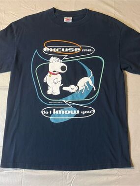 2005 Family Guy Brian Graphic Tee